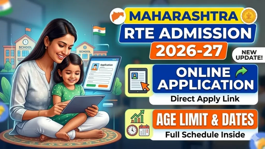 Maharashtra RTE Admission 2026-27 Online Application
